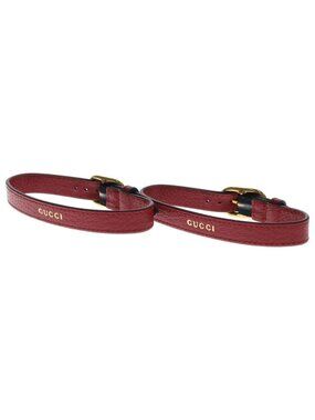 Gucci Diana Logo Leather Belt Red Set Gucci Diana Medium Handle Shapers - Orange Bag Accessories  main image 2